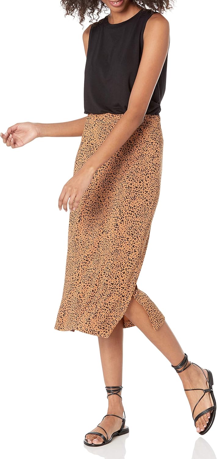 Amazon Essentials Women's Pull-On Knit Midi Skirt (Available in Plus Size) - Image 5