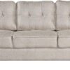 3 Pieses Mid-Century Modern Sofa Sets Linen Fabric Tufted Back Sofa&Couch Include 3 Seaters Couch, Loveseat and Armchair with Rivets Rivets for Home Apartment Office Living Room Furniture Sets - Image 11