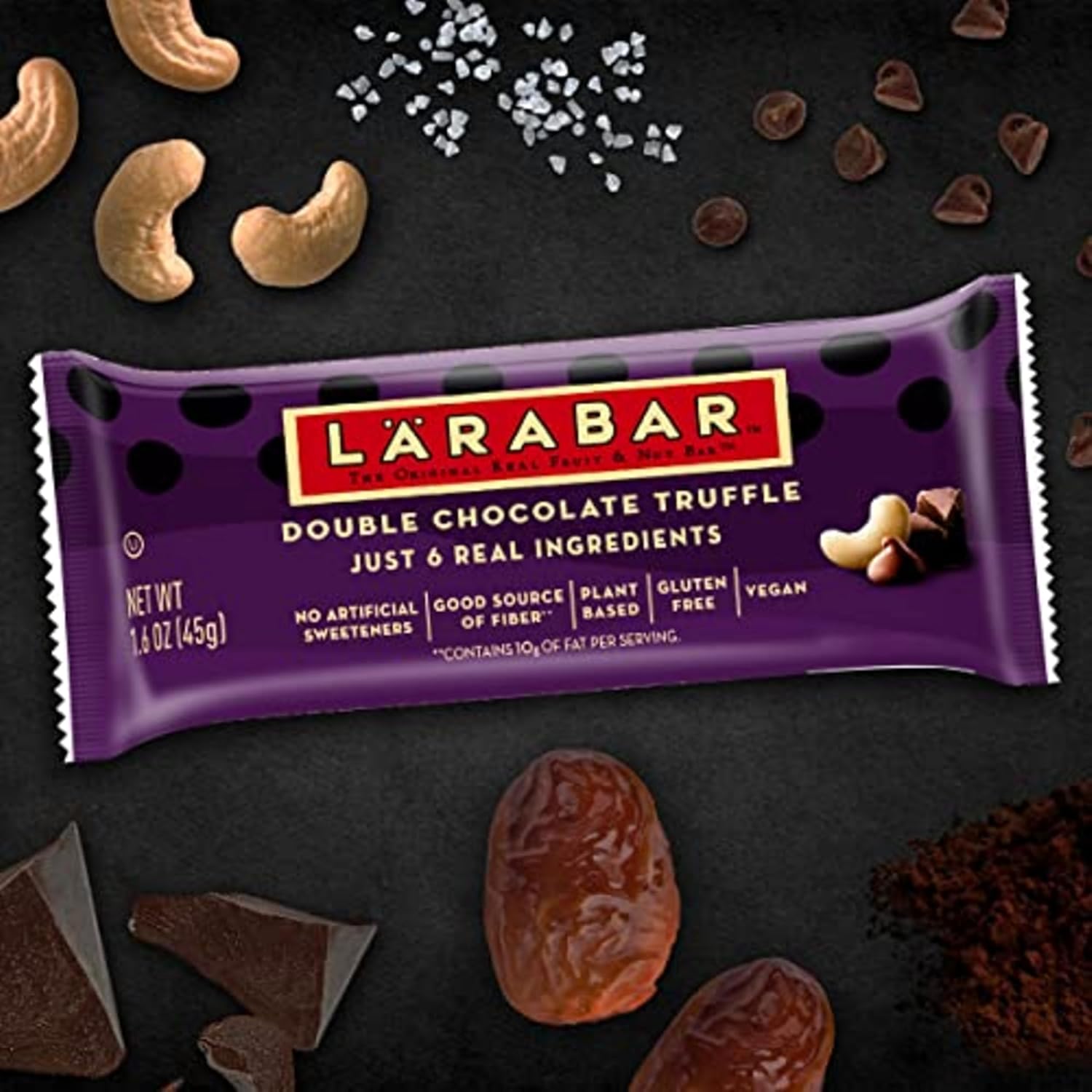 Larabar Chocolate Variety Pack, Gluten Free Vegan Fruit & Nut Bars, 18 ct - Image 5