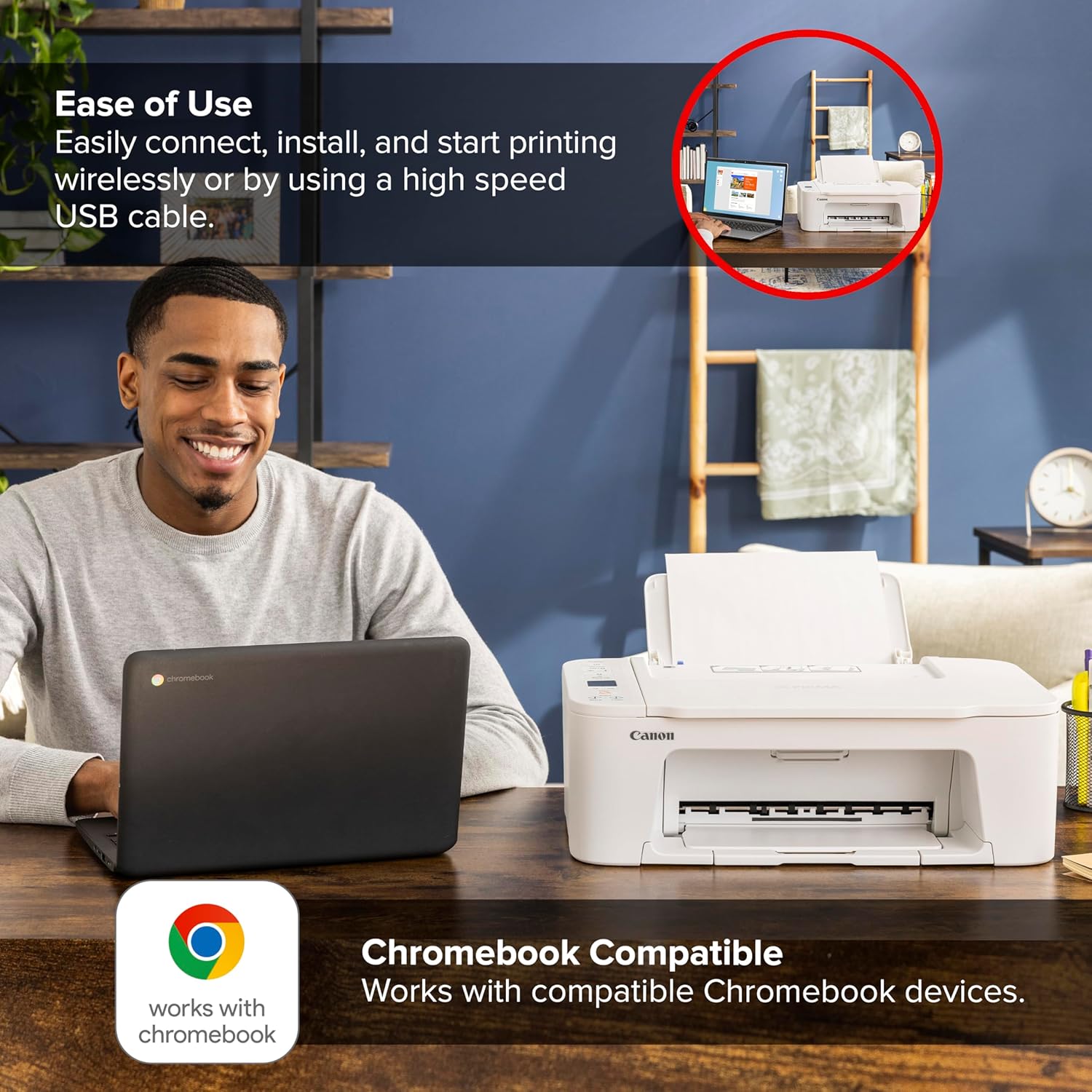 Canon PIXMA TS3720 Wireless All-in-One Printer (6671C022) - Image 4