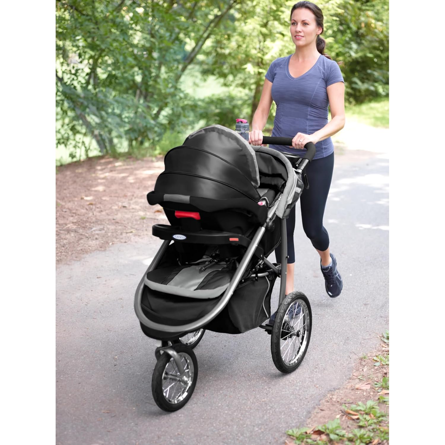 Graco FastAction Fold Jogger Travel System - Image 4