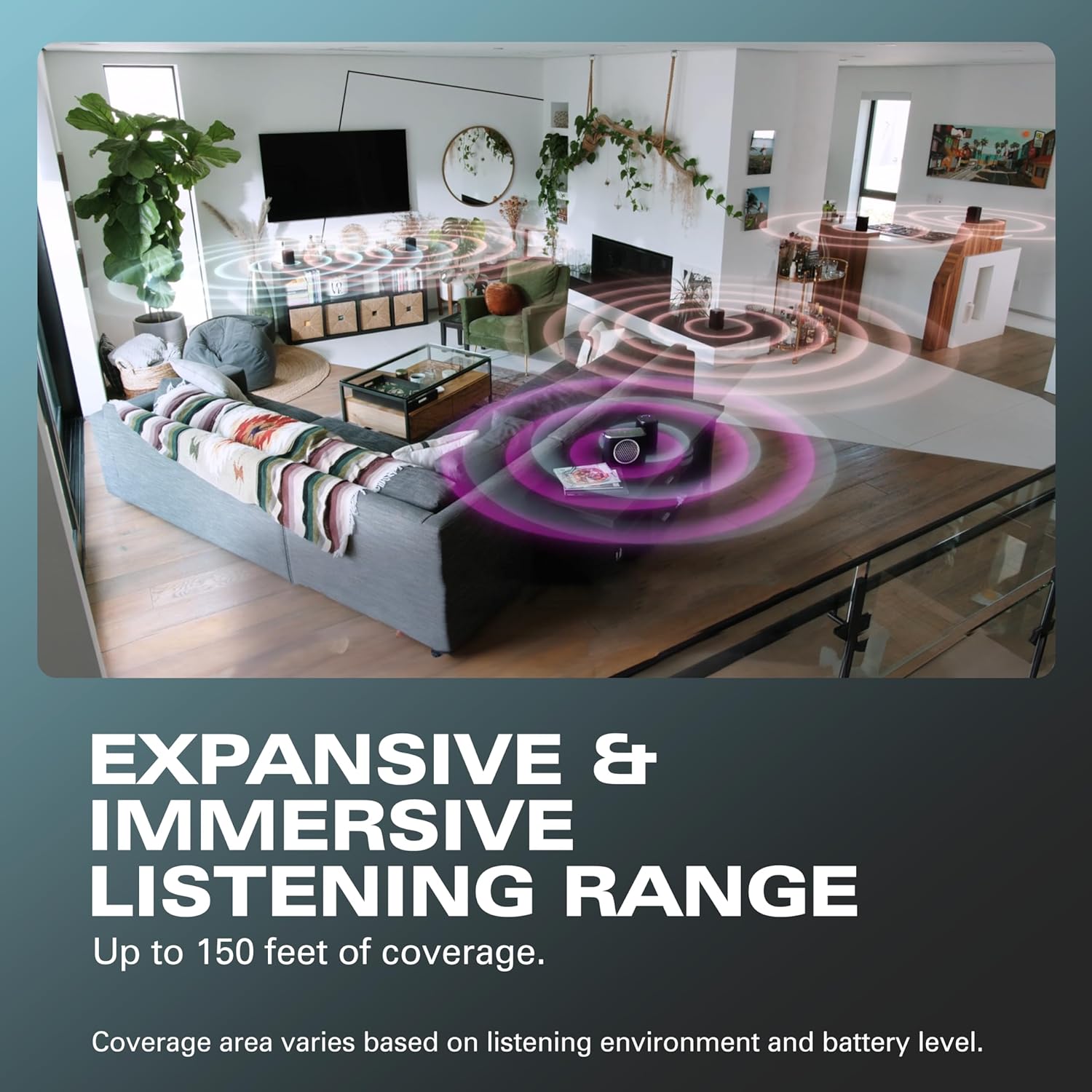 Rocksteady Stadium 2: Two Speakers Bundle - Immersive, connectible, and up to 150 ft of Range. Up to 30 Hours of Battery Life. - Image 7