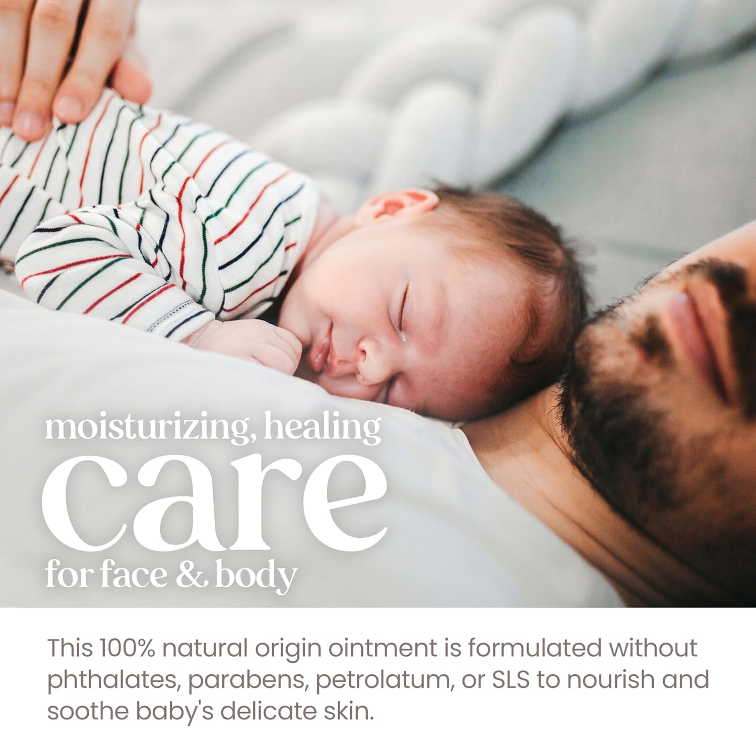 Burt's Bees Baby 100% Natural Multipurpose Healing Ointment, Face & Body Baby Ointment – 7.5 Ounce Tub - Image 4