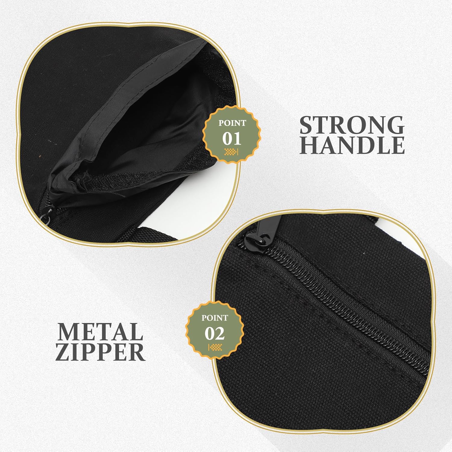 LEUNG Yoga Sand Bag, Portable Unfilled Two Handle Design Sandbags for Yoga Weights and Training - Image 5