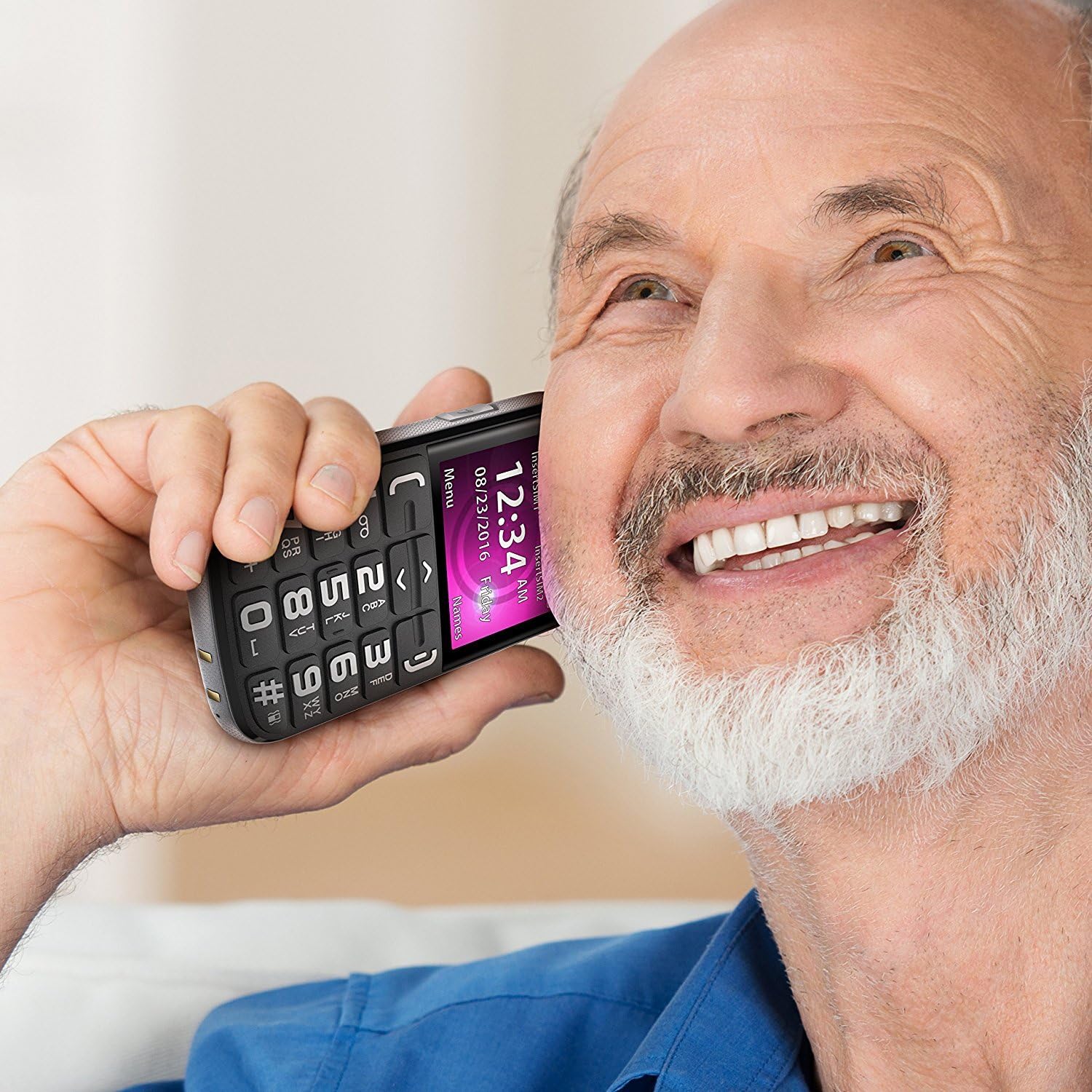 BLU JOY - 2.4", Factory Unlocked Phone - Black - Image 5