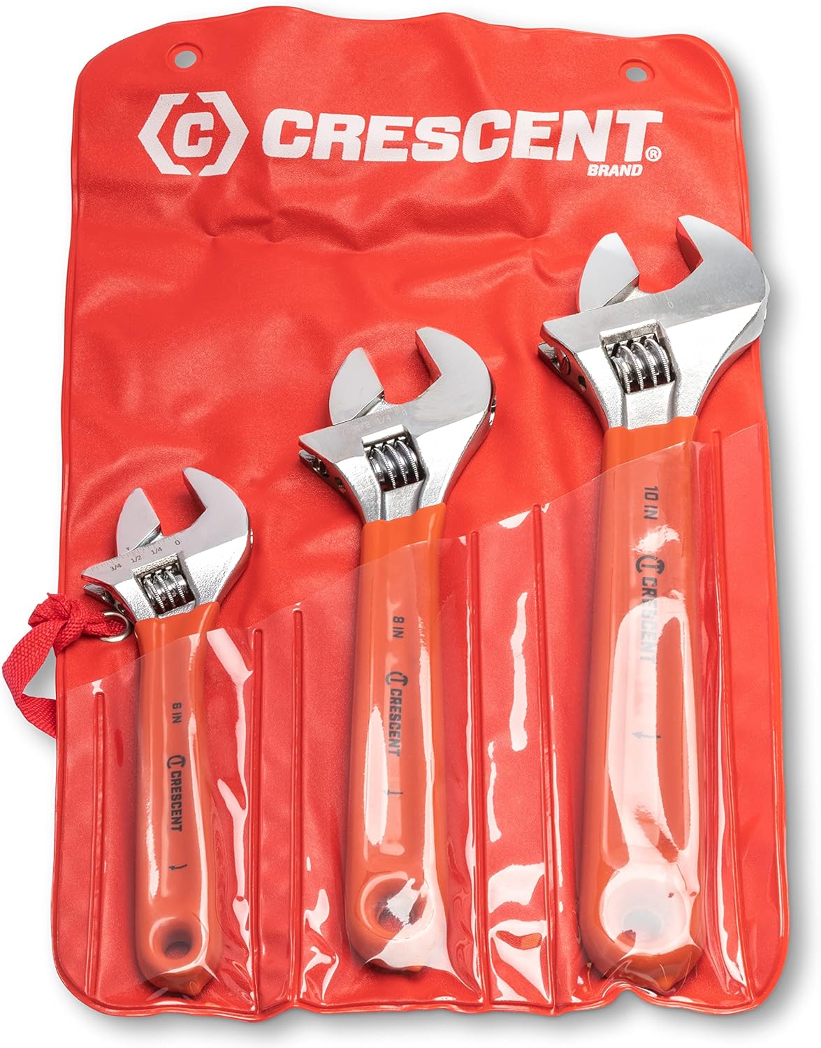 Crescent 3 Piece Adjustable Cushion Grip Wrench Set 6", 8" & 10" - AC26810CV - Image 7