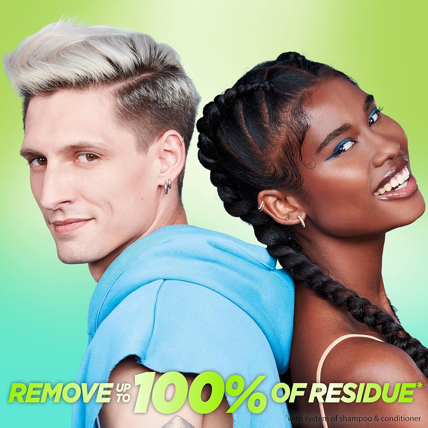 Garnier Fructis Pure Clean Purifying Shampoo, Silicone-Free, 12.5 Fl Oz, 1 Count (Packaging May Vary) - Image 5