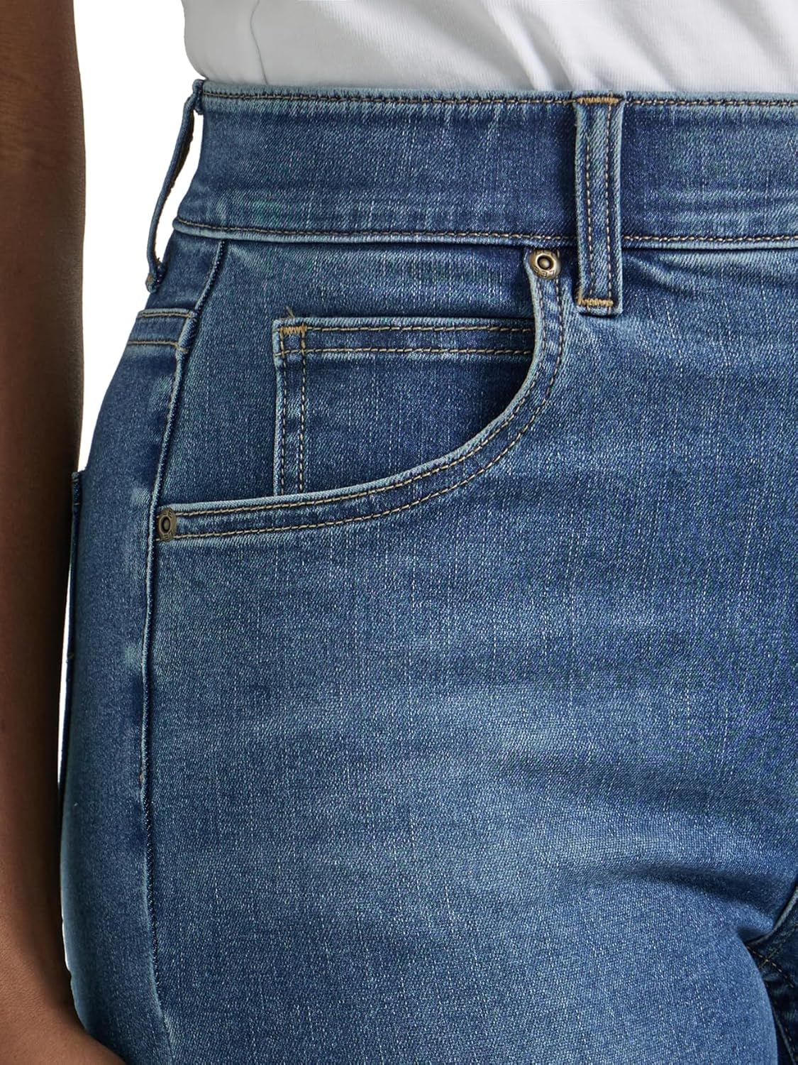 Lee Women's Ultra Lux Comfort with Flex Motion High Rise Skinny Jean - Image 5