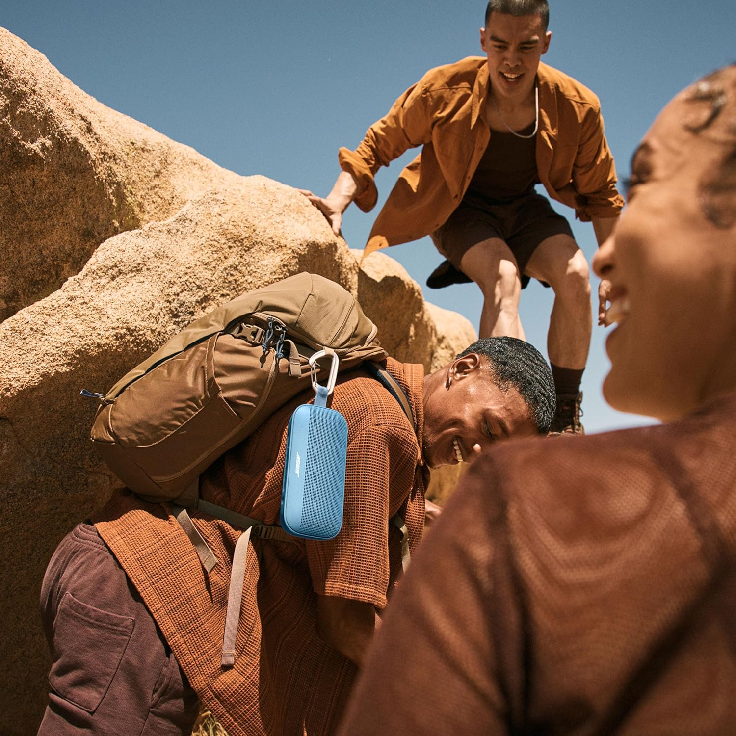 Bose SoundLink Flex Portable Bluetooth Speaker (2nd Gen), Portable Outdoor Speaker with Hi-Fi Audio, Up to 12 Hours Battery Life, Waterproof and Dustproof, Blue Dusk - Image 6