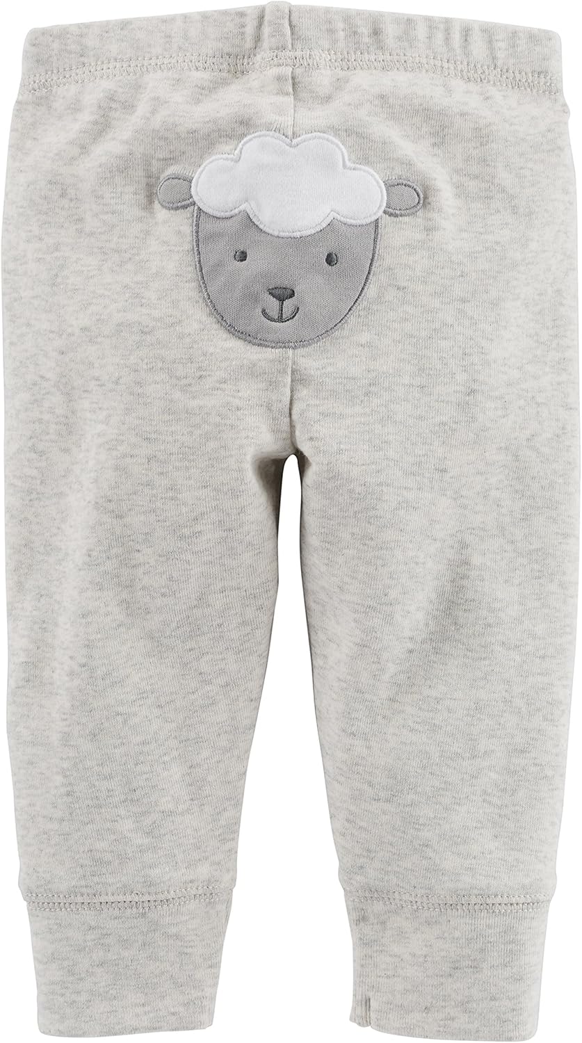 Simple Joys by Carter's unisex-baby 6-piece Bodysuits (Short and Long Sleeve) and Pants Set - Image 3