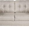 3 Pieses Mid-Century Modern Sofa Sets Linen Fabric Tufted Back Sofa&Couch Include 3 Seaters Couch, Loveseat and Armchair with Rivets Rivets for Home Apartment Office Living Room Furniture Sets - Image 6