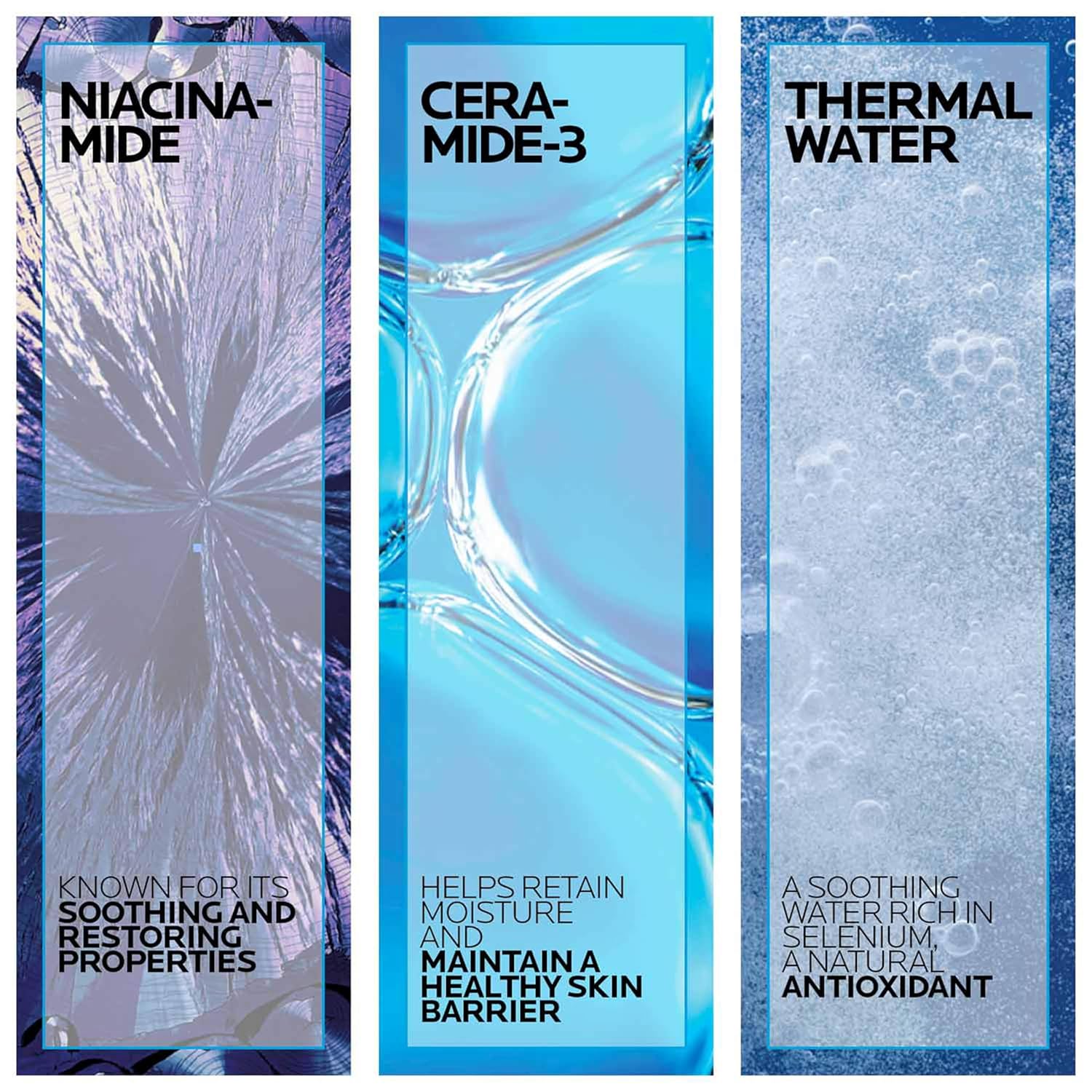 La Roche-Posay Toleriane Purifying Foaming Facial Cleanser, Niacinamide + Ceramides + Prebiotic Thermal Water, Oil Free Face Wash For Oily Skin, Pore Cleanser Safe For Sensitive Skin, Soap Free - Image 4