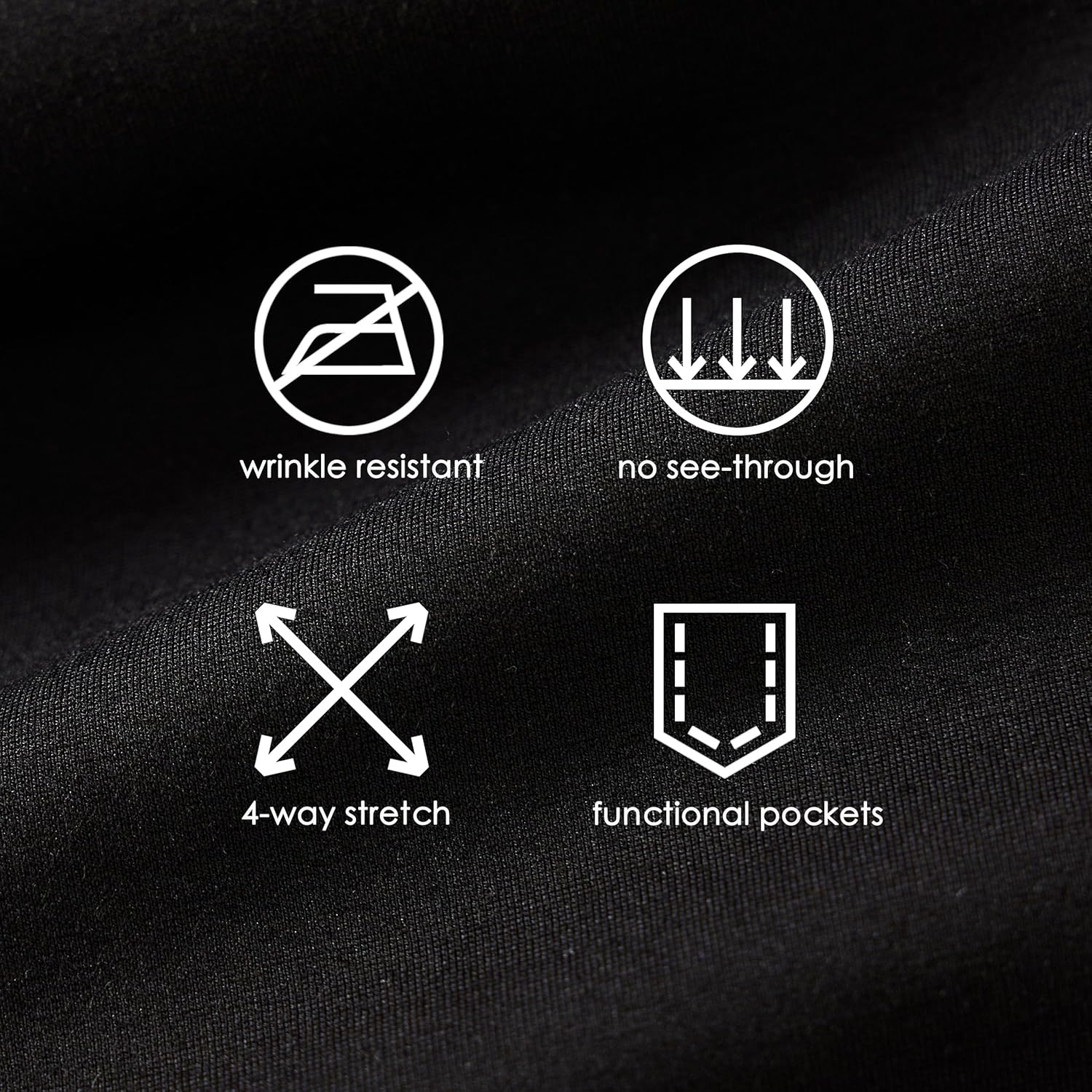 Willit Women's Yoga Dress Pants Straight Leg Work Slacks Stretchy Office Casual Pants 4 Pockets Belt Loops 29''/31''/33'' - Image 6