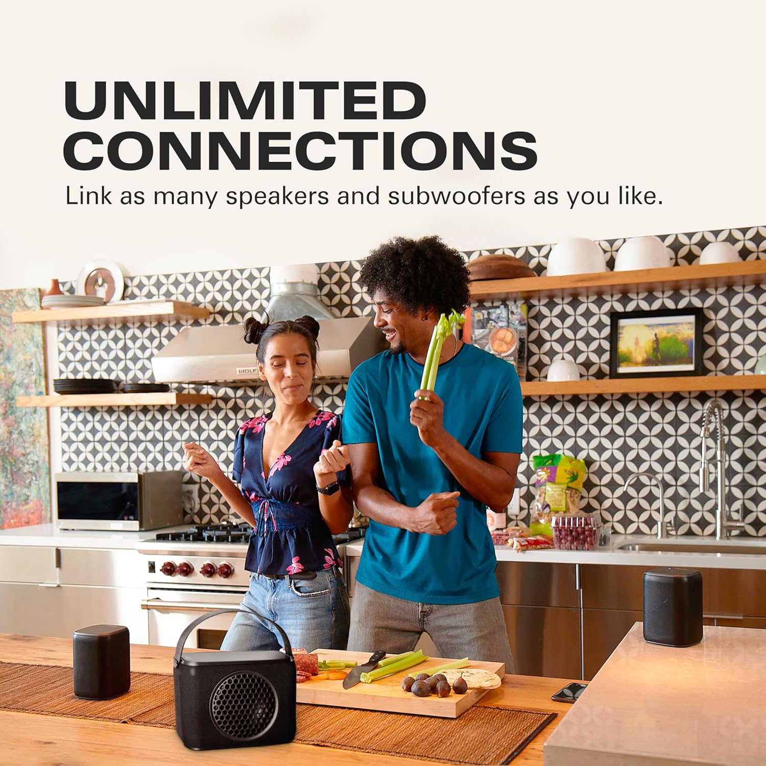 Rocksteady Stadium 2: Two Speakers Bundle - Immersive, connectible, and up to 150 ft of Range. Up to 30 Hours of Battery Life. - Image 6