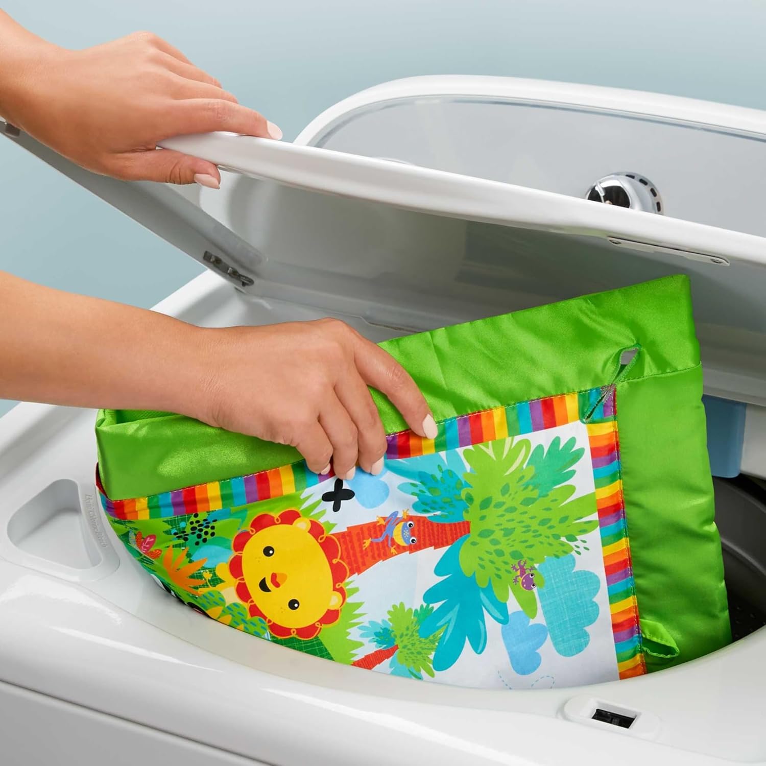 Fisher-Price Baby Playmat Rainforest Music & Lights Deluxe Gym with 10+ Activities & Toys for Developmental Play for Newborns Ages 0+ Months - Image 6