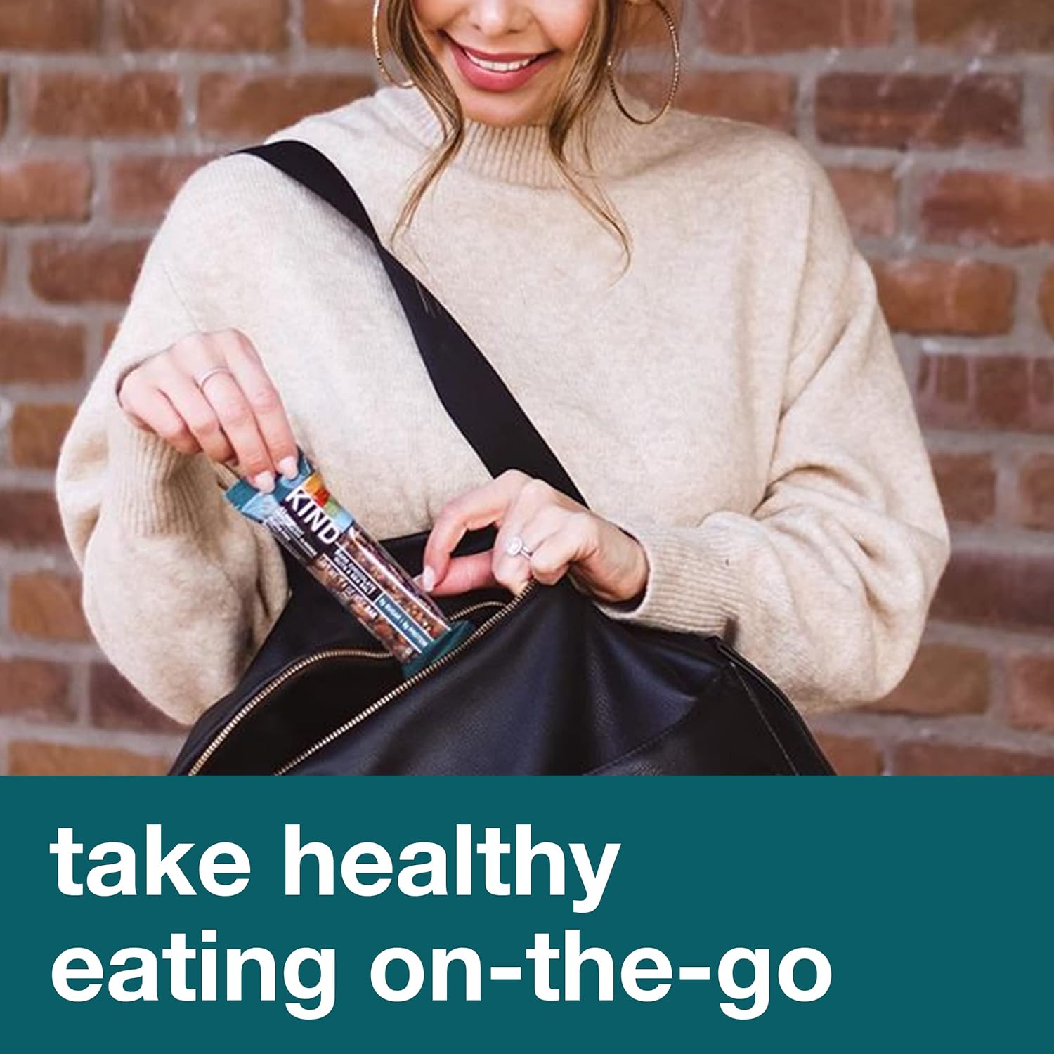 KIND Nut Bars Variety Pack, Dark Chocolate Nuts and Sea Salt, Peanut Butter Dark Chocolate, Caramel Almond and Sea Salt, Healthy Snacks, Up to 7g Protein, Gluten Free, 12 Count - Image 4